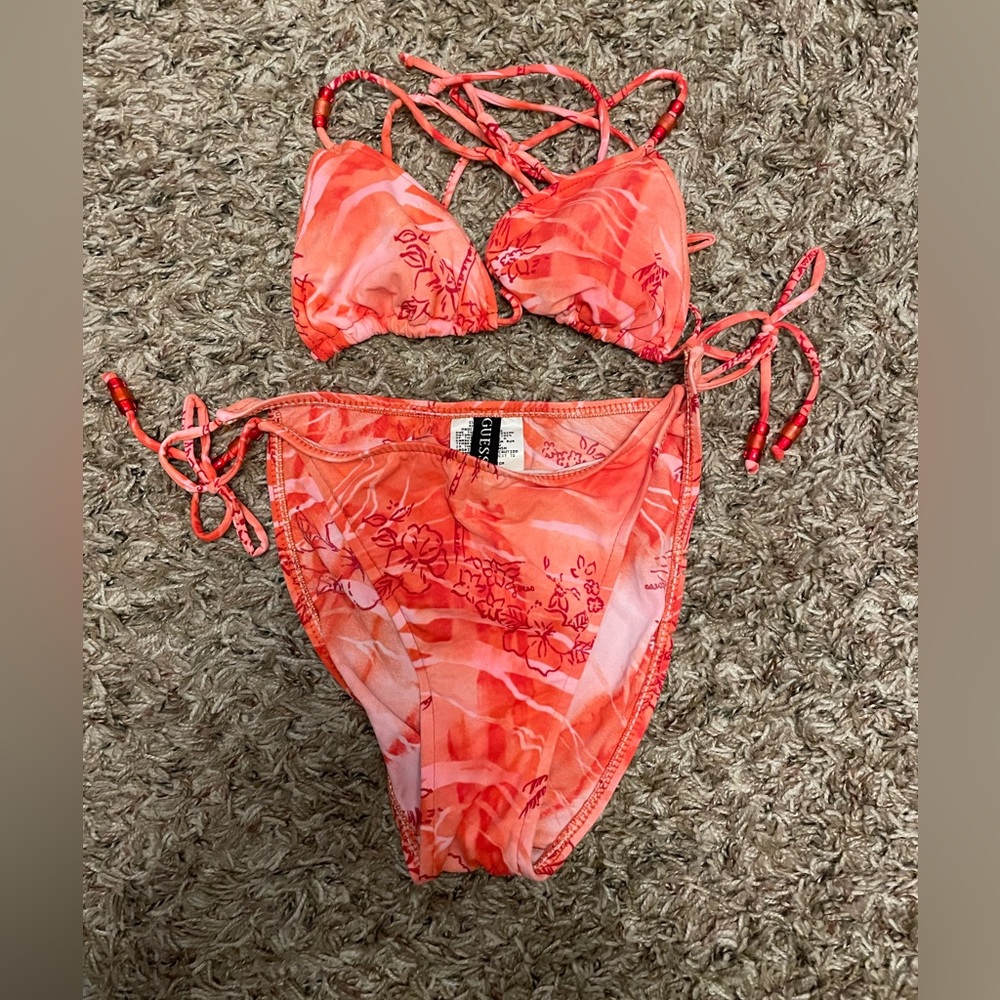Guess String Bikini With Beads - image 1